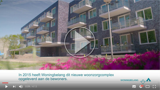 Woningbelang levert nieuw woonzorgcomplex op, op de plek van de oude Ginneve flat